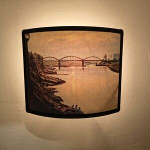 Morning Near The San Hsia Bridge Image Night Light 4.5" x 5.5"